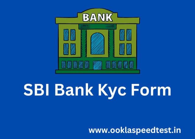 sbi bank kyc form